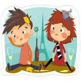 Love in Paris WhatsApp Sticker #18