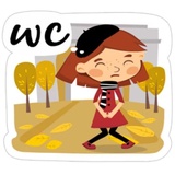 Love in Paris WhatsApp Sticker #24