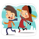 Love in Paris WhatsApp Sticker #25