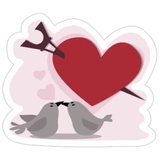 Love in Paris WhatsApp Sticker #27