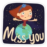 Love in Space WhatsApp Sticker #11