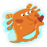 Love in Space WhatsApp Sticker #12