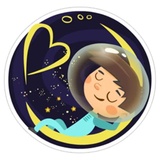 Love in Space WhatsApp Sticker #16