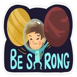 Love in Space WhatsApp Sticker #22