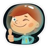 Love in Space WhatsApp Sticker #24