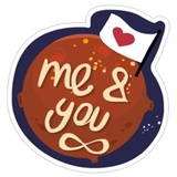 Love in Space WhatsApp Sticker #4