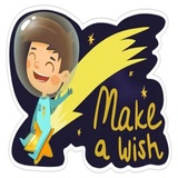 Love in Space WhatsApp Sticker #5