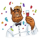 ALF WhatsApp Sticker #14