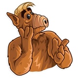 ALF WhatsApp Sticker #7