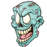 Zombie WhatsApp Sticker #12