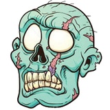 Zombie WhatsApp Sticker #13