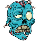 Zombie WhatsApp Sticker #15