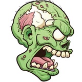 Zombie WhatsApp Sticker #16