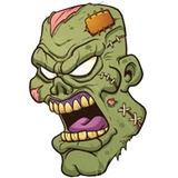 Zombie WhatsApp Sticker #17