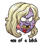Zombie WhatsApp Sticker #29