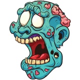 Zombie WhatsApp Sticker #5