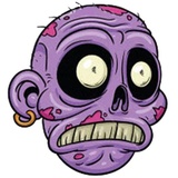 Zombie WhatsApp Sticker #6