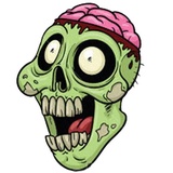 Zombie WhatsApp Sticker #7