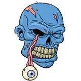 Zombie WhatsApp Sticker #8