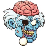 Zombie WhatsApp Sticker #9