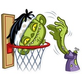 Z for Zombie WhatsApp Sticker #20