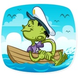 Z for Zombie WhatsApp Sticker #25