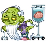 Z for Zombie WhatsApp Sticker #28