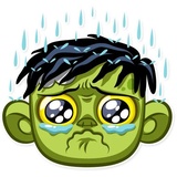 Z for Zombie WhatsApp Sticker #3