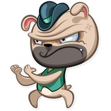 Zac The Pug WhatsApp Sticker #17