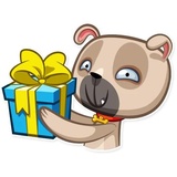 Zac The Pug WhatsApp Sticker #19