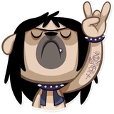 Zac The Pug WhatsApp Sticker #22