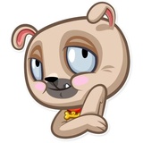 Zac The Pug WhatsApp Sticker #28