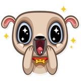 Zac The Pug WhatsApp Sticker #30