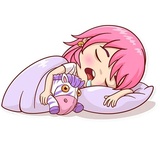 Zebra Girl WhatsApp Sticker #20