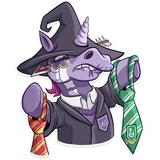 Undead Unicorn WhatsApp Sticker #18