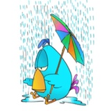 Bored Chick WhatsApp Sticker #10