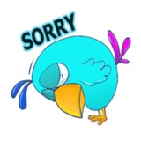 Bored Chick WhatsApp Sticker #16