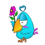 Bored Chick WhatsApp Sticker #21