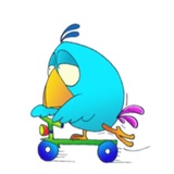 Bored Chick WhatsApp Sticker #7
