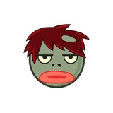 Zombie Emoji WhatsApp Sticker #10