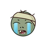 Zombie Emoji WhatsApp Sticker #18