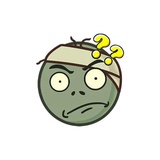 Zombie Emoji WhatsApp Sticker #6