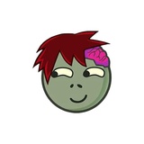 Zombie Emoji WhatsApp Sticker #9