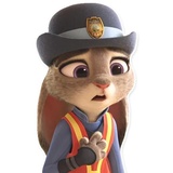 ZootopiaJudy WhatsApp Sticker #3