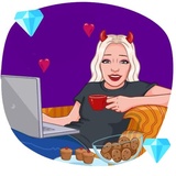 Blonde WhatsApp Sticker #11