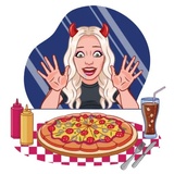 Blonde WhatsApp Sticker #2