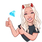 Blonde WhatsApp Sticker #20
