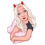 Blonde WhatsApp Sticker #6