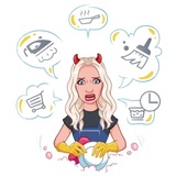 Blonde WhatsApp Sticker #9