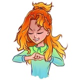 Aimbrush Light WhatsApp Sticker #8